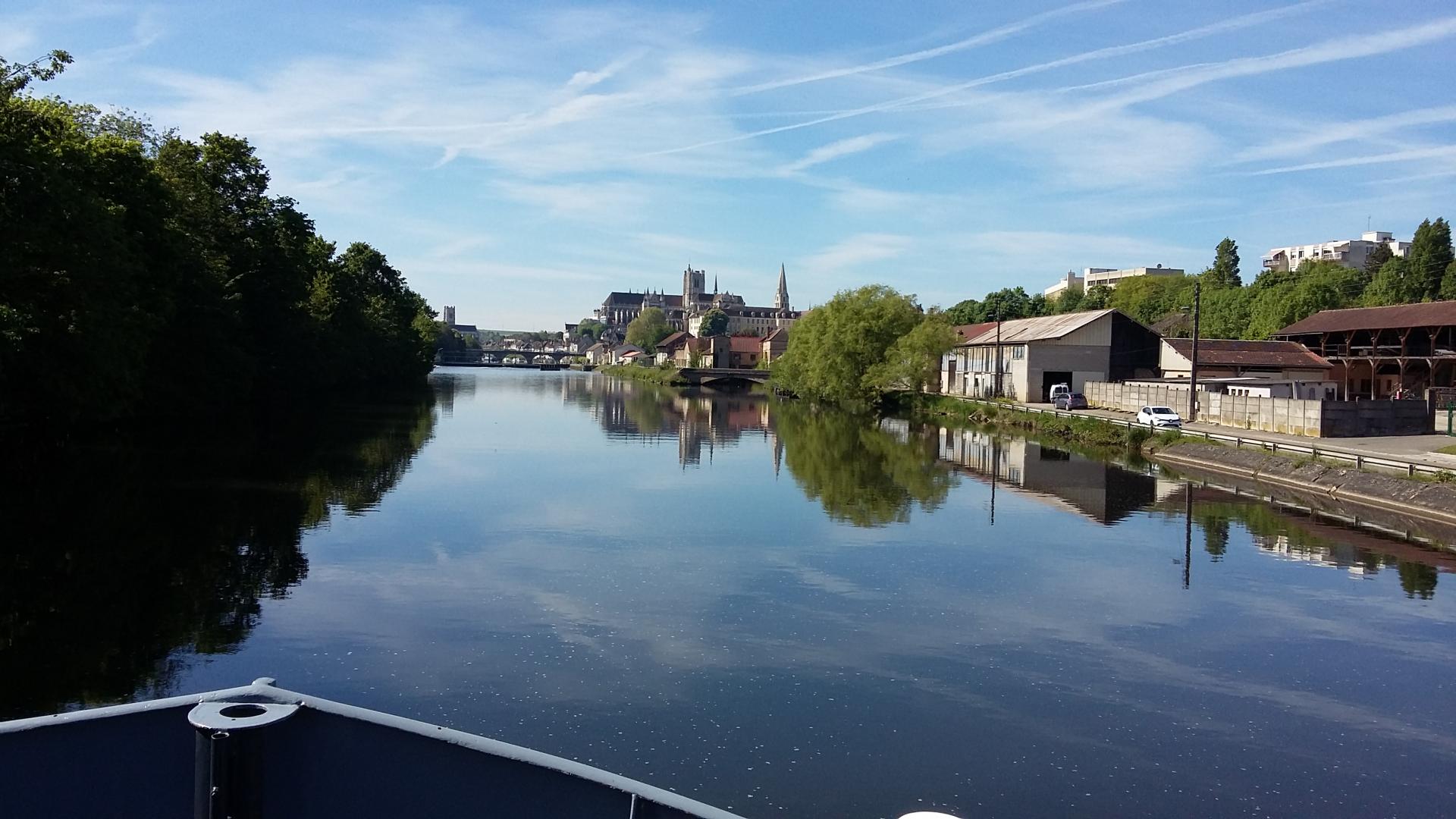 Auxerre en vue